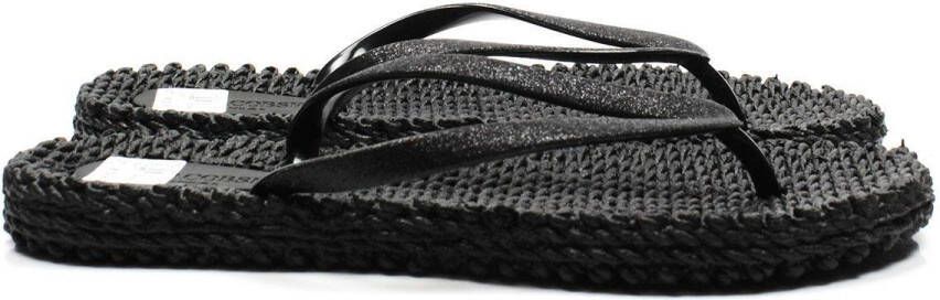 Ilse Jacobsen Slippers met glitter CHEERFUL01 001 Black