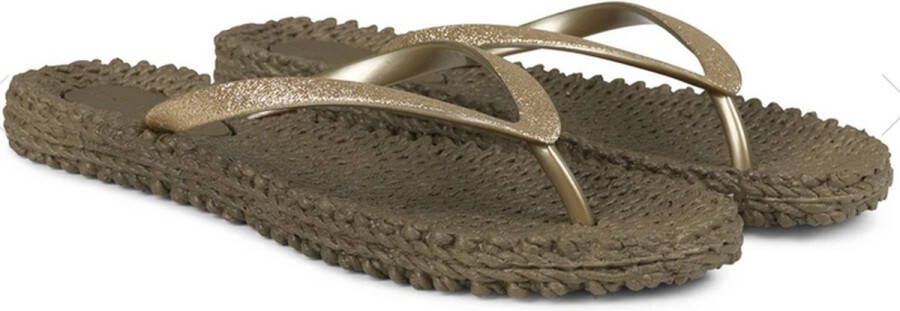 Ilse Jacobsen Slippers met glitter CHEERFUL01 234 Cub Brown