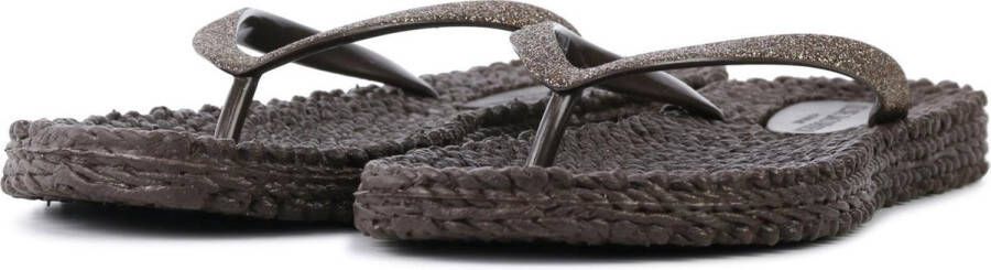 Ilse Jacobsen Slippers met glitter CHEERFUL01 54 Prune