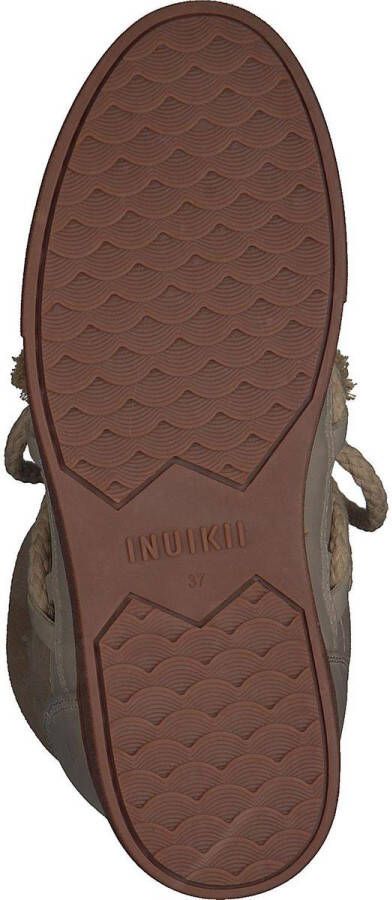 INUIKII Classic Wedge Enkelboots Enkellaarsjes Dames Beige