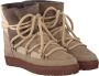 INUIKII Enkellaarsjes Dames Outdoor Snowboots Damesschoenen Suède Patchwork Sneaker Beige combi - Thumbnail 9