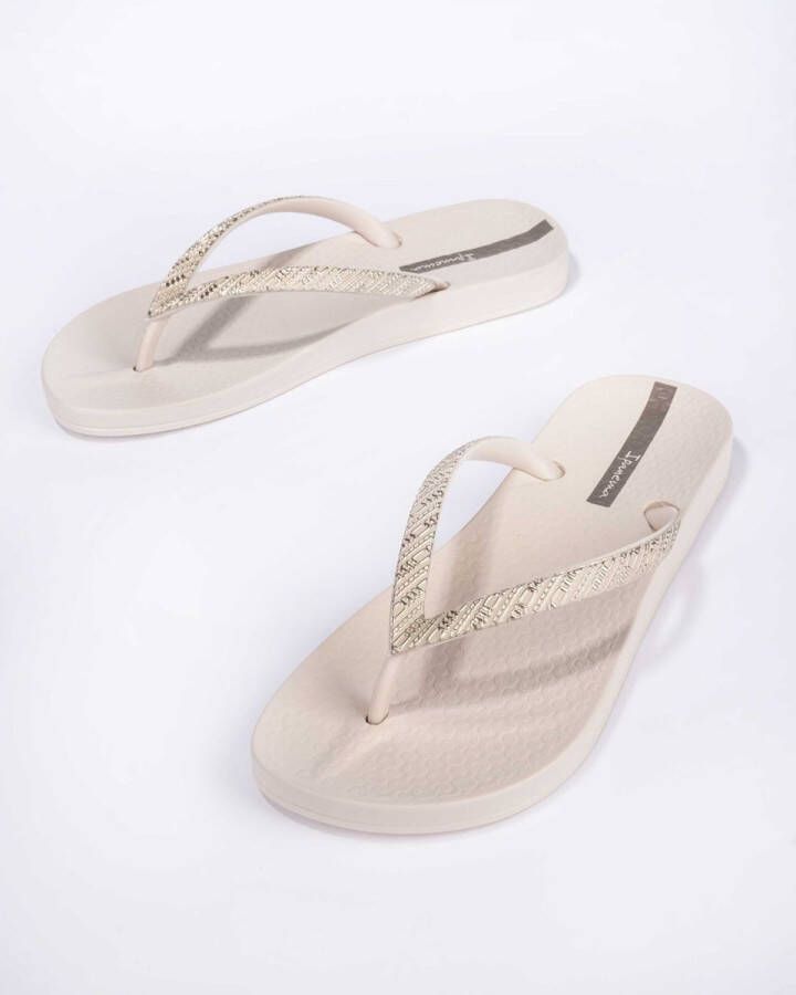 Ipanema Anatomic Mesh Slippers Dames Beige