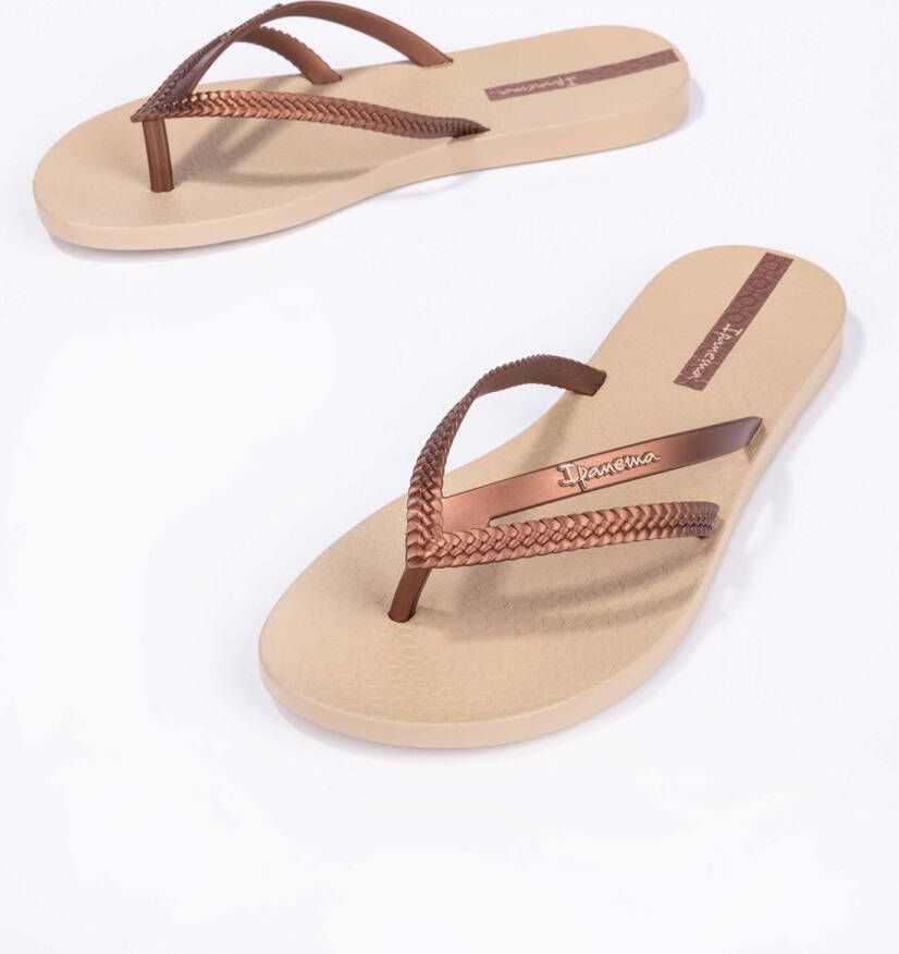 Ipanema Bossa Dames Slippers Beige Copper