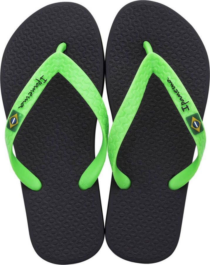 Ipanema Classic Brasil Kids Slippers Heren Junior Black Green