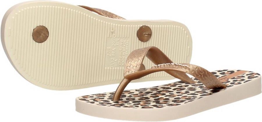 Ipanema Classic teenslippers beige bruin Meisjes Gerecycled materiaal (duurzaam) 27 28 - Foto 9