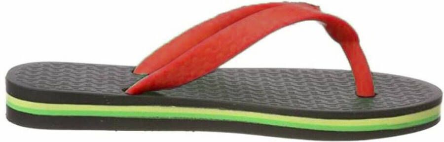 Ipanema Classic Brasil Kids slipper voor en black red - Foto 7