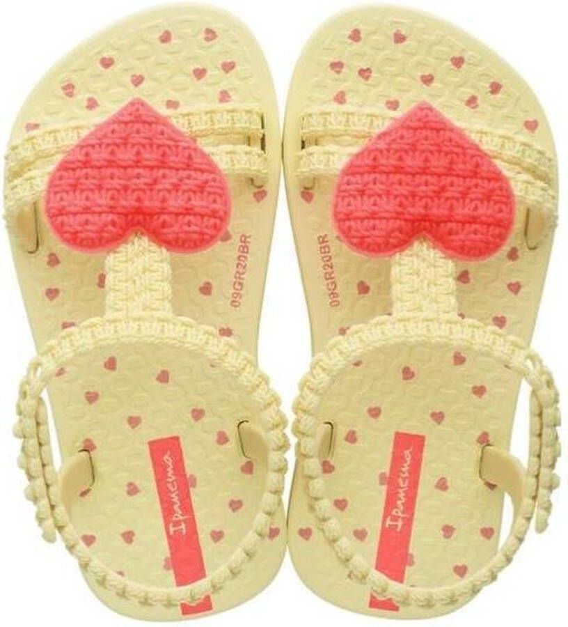 Ipanema My First teenslippers geel roze - Foto 2