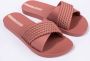 Ipanema Comfortabele Gestreepte Slippers Pink Dames - Thumbnail 9