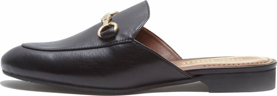 Isabel Bernard Vendôme Dames Loafers Leer Zwart