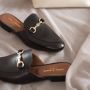 Isabel Bernard Vendôme Dames Loafers Leer Zwart - Thumbnail 16