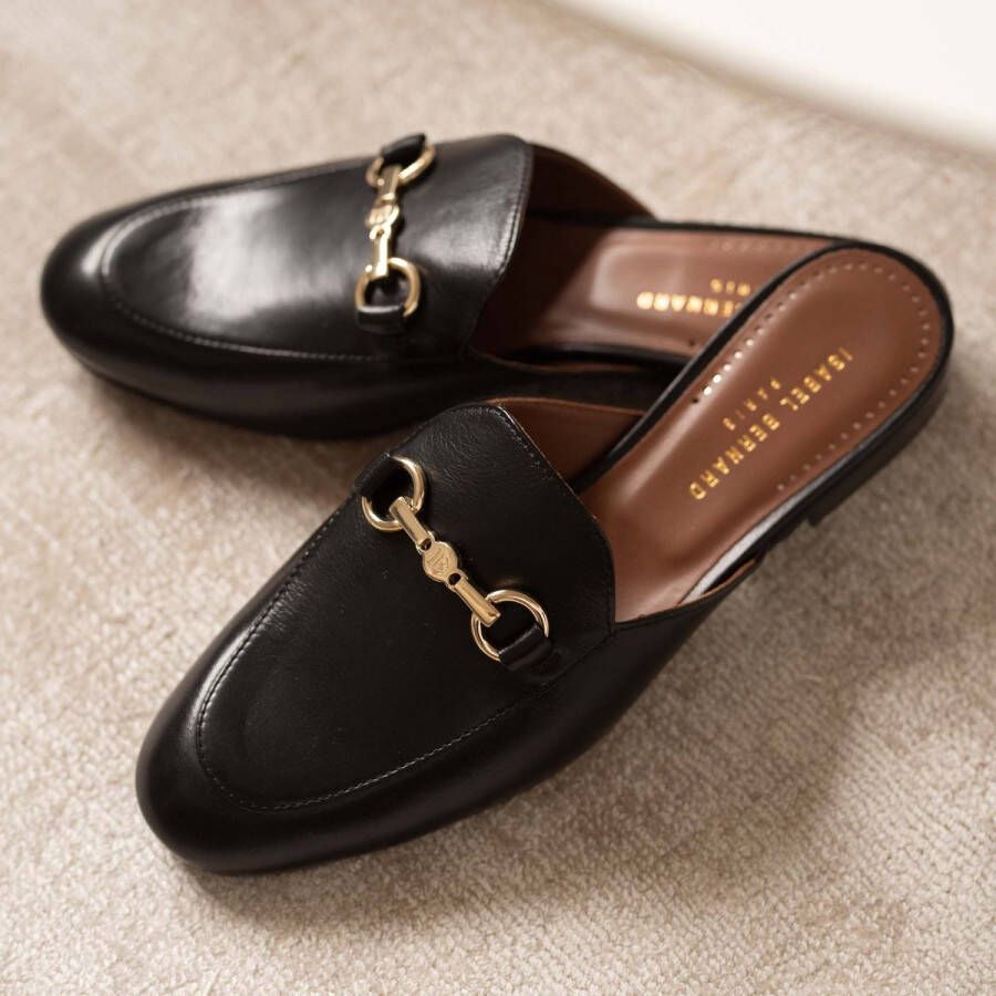 Isabel Bernard Vendôme Dames Loafers Leer Zwart