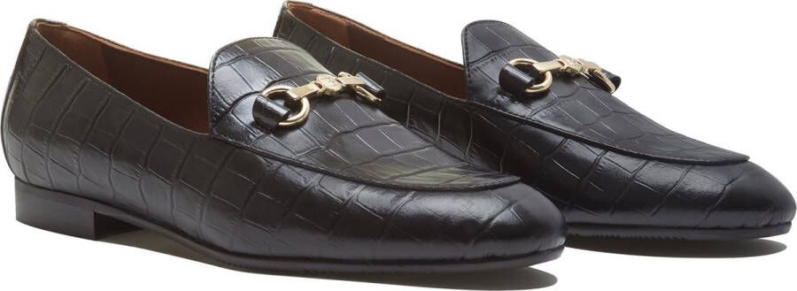 Isabel Bernard Vendôme Dames Loafers Leer Zwart