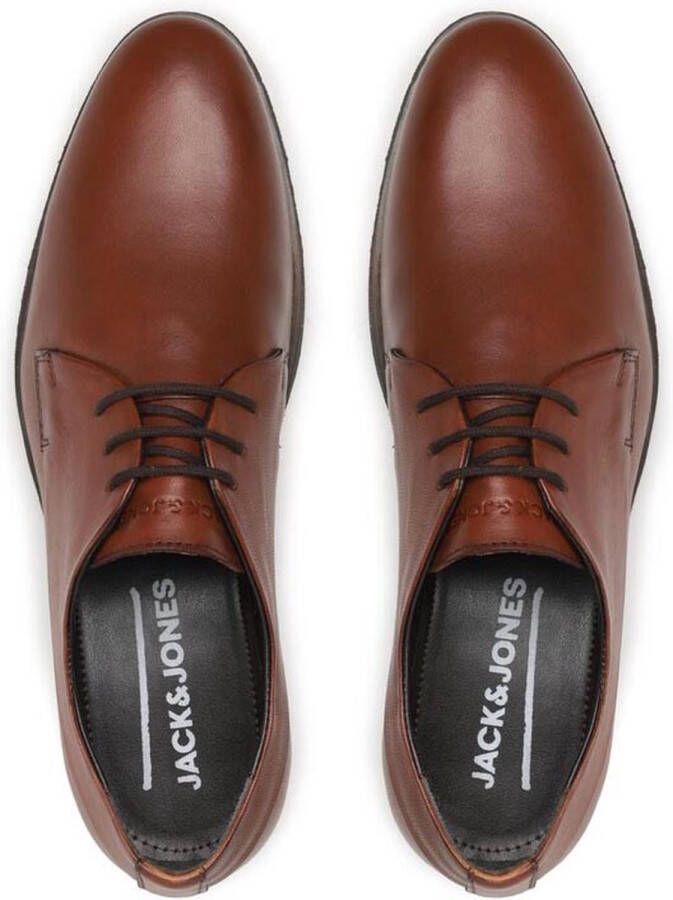 JACK & JONES Heren Nette schoenen Jfw Saint Leather Bruin