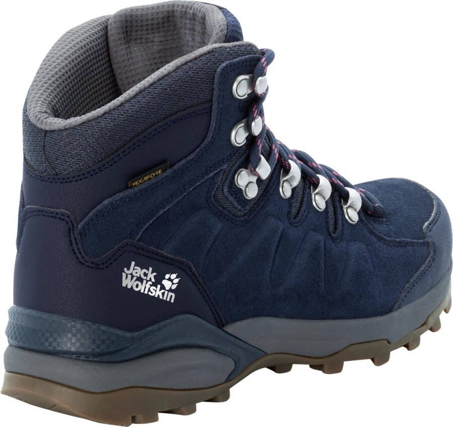 Jack Wolfskin Refugio Texapore Mid Women Waterdichte wandelschoenen Dames dark blue grey - Foto 3