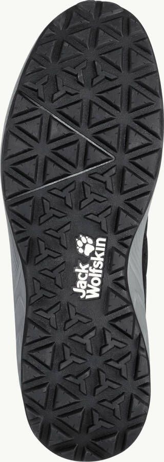 Jack Wolfskin Woodland 2 Texapore Mid M Zwart 44 Multifunctionele wandelschoen Licht en comfortabel Zeer zachte en lichte wandelzool Zeer goede demping Profiel met goede grip Heren · 44 · Rubber · Waterdicht · Antislip · Zwart