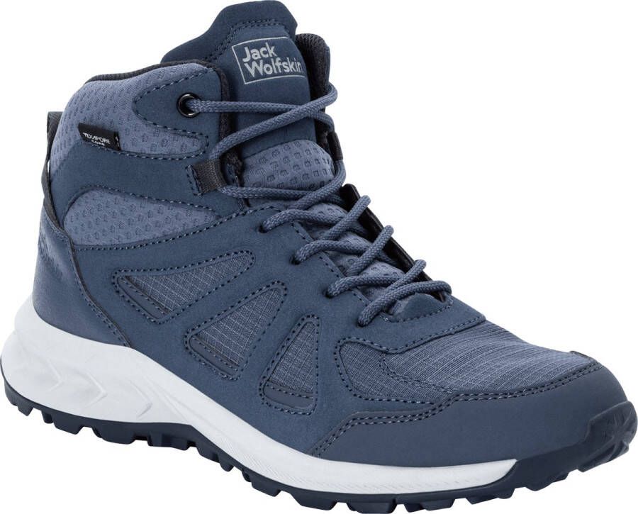 Jack Wolfskin WOODLAND 2 TEXAPORE MID W Dames Wandelschoenen graphite