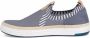 Jana Dames Sneaker 8 8 24702 28 802 blauw H breedte - Thumbnail 5