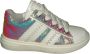 Jochie & Freaks Steffie Lage sneakers Leren Sneaker Meisjes Kids Multi - Thumbnail 7