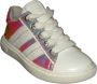 Jochie & Freaks Steffie Lage sneakers Leren Sneaker Meisjes Kids Multi - Thumbnail 8