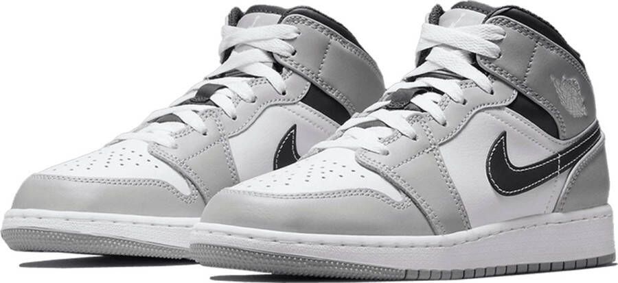 Jordan Air 1 Mid Light Smoke Grey Anthracite GS