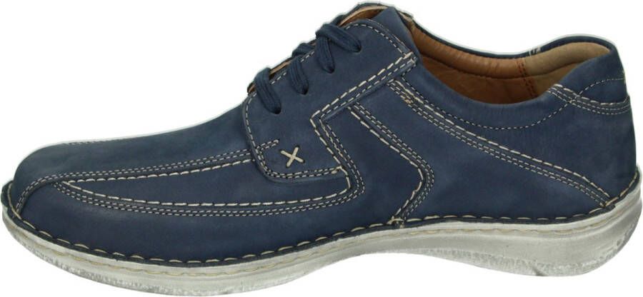 Josef Seibel ANVERS 08 Volwassenen Heren sneakersVrije tijdsschoenen Blauw