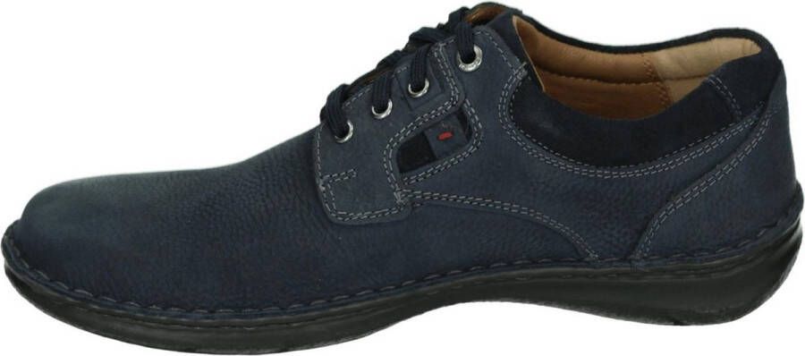 Josef Seibel ANVERS 36 CasualHeren sneakersHeren veterschoenVrije tijdsschoenen Blauw