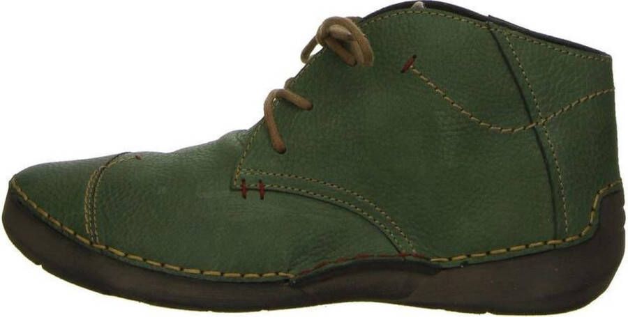 Josef Seibel FERGEY 18 Volwassenen VeterlaarzenHoge sneakersDames veterschoenenHalf-hoge schoenen Groen