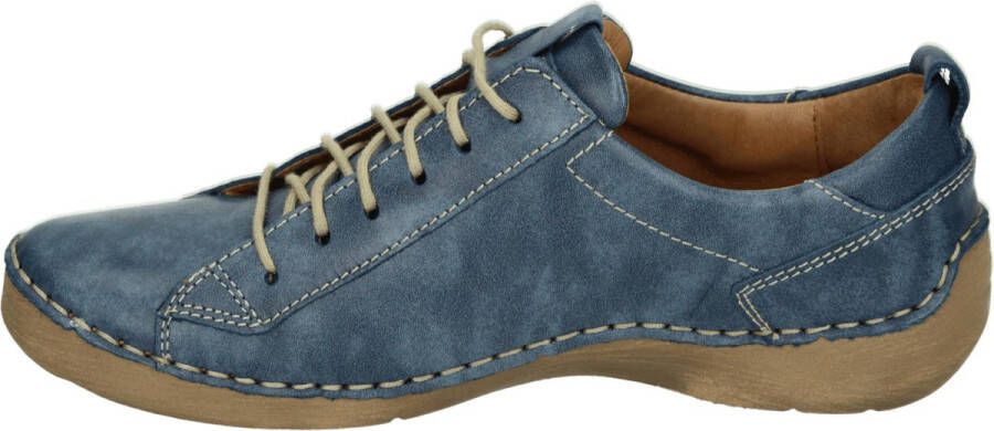 Josef Seibel FERGEY 56 Dames veterschoenen Blauw