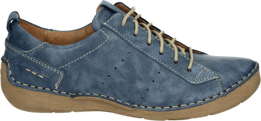 Josef Seibel FERGEY 56 Dames veterschoenen Blauw