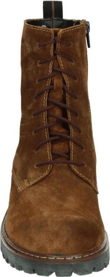 Josef Seibel MARTA 02 VeterlaarzenHoge sneakersDames veterschoenenHalf-hoge schoenen Cognac