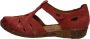 Josef Seibel ROSALIE 29 Volwassenen Sandalen met hakDames Sandalen Rood - Thumbnail 8