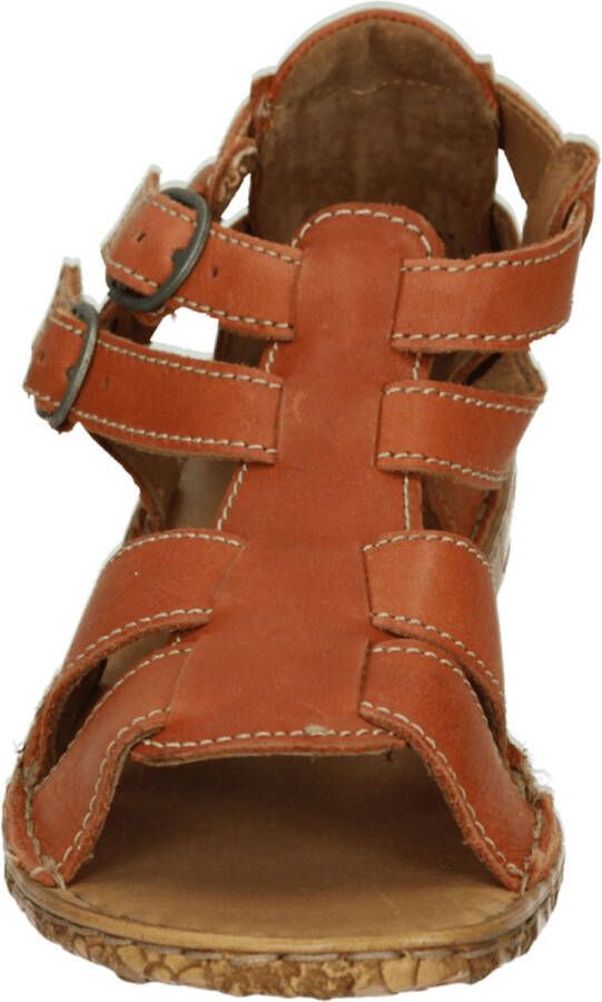 Josef Seibel ROSALIE 51 Platte sandalenDames Sandalen Oranje