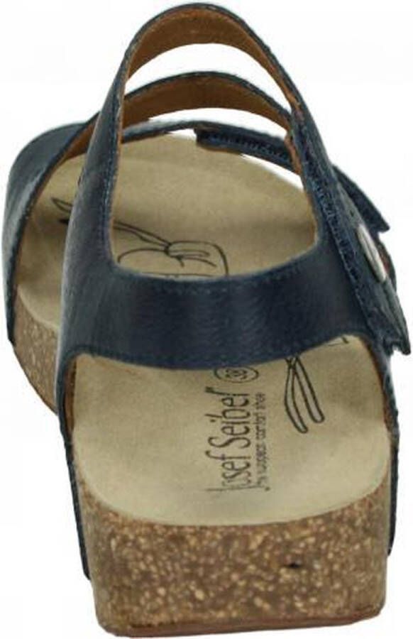 Josef Seibel TONGA 25 Volwassenen Sandalen met hakDames Sandalen Blauw