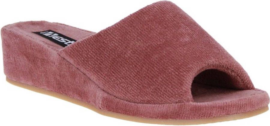 Josef Seibel Westland Slipper Badstof 17800 58 060 Marseille Altrosa Oud Roze