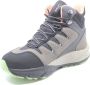 Joya SIERRA STX W BR BL 943out Zwart taupe combi halfhoge dames wandelschoenen met schokdempende zolen - Thumbnail 2