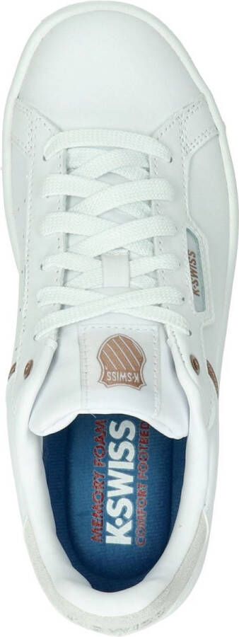 K-Swiss Clean Court dames sneaker Wit