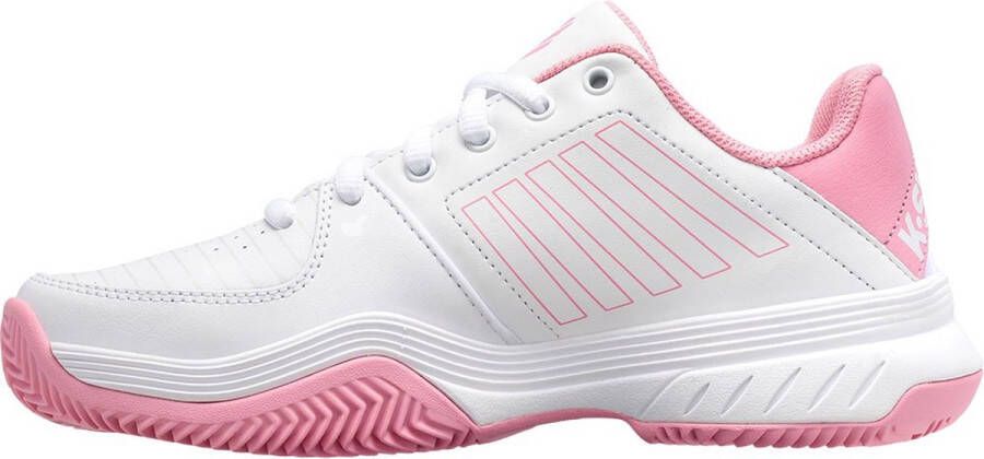 K-Swiss Court Express Hb Gravel Schoenen Wit Vrouw