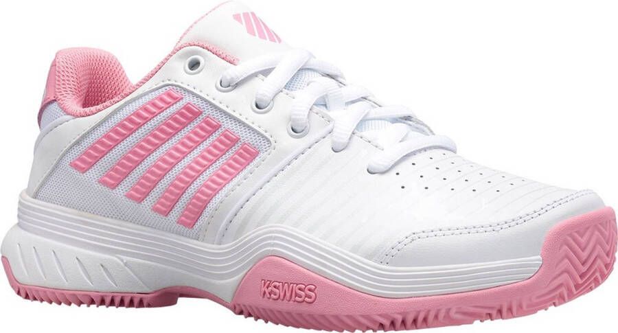 K-Swiss Court Express Hb Gravel Schoenen Wit Vrouw