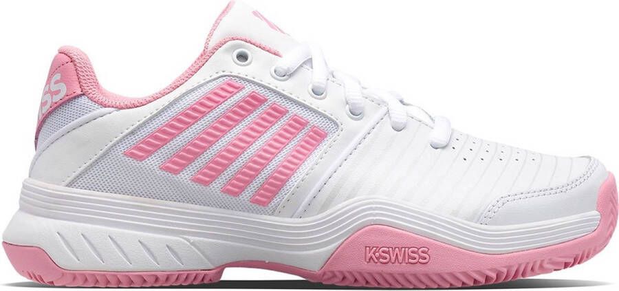 K-Swiss Court Express Hb Gravel Schoenen Wit Vrouw