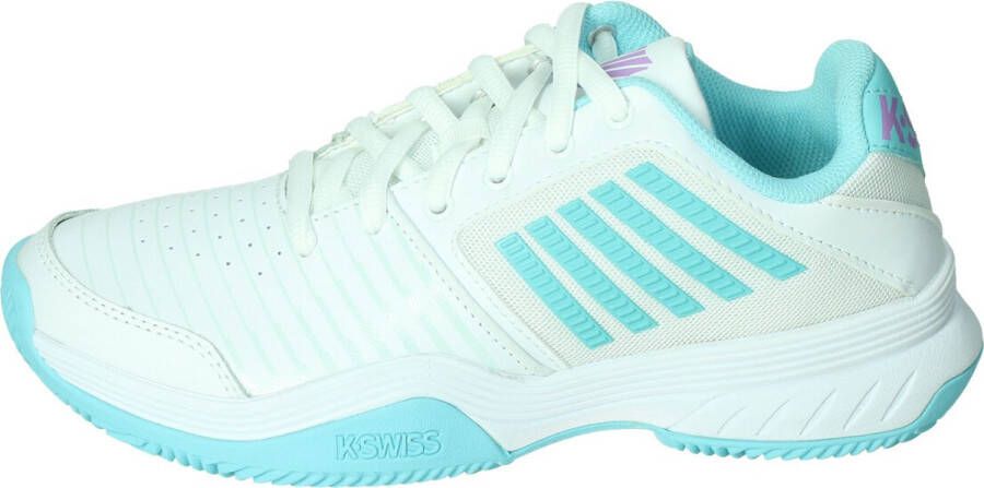 K-Swiss Women's White And Blue Court Express Hb 96750117 Shoes - Foto 15