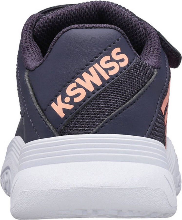 K-Swiss Court Express Strap Omni Junior Sportschoenen Tennis Smashcourt Grey