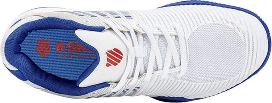 K-Swiss Express Light 2 Clay Heren Sportschoenen Tennis Smashcourt White Blue - Foto 6