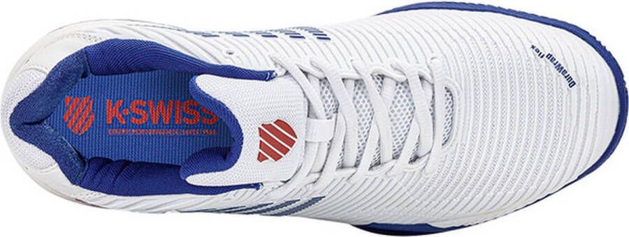 K-Swiss Hypercourt Express 2 Clay Heren Sportschoenen Tennis Smashcourt White Blue