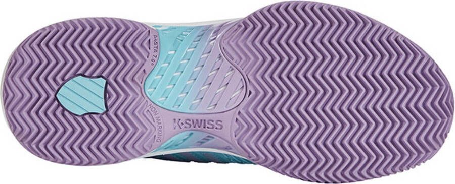 K-Swiss Hypercourt Supreme Clay Dames Sportschoenen Tennis Smashcourt Blue Purple