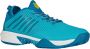 K-Swiss Hypercourt Supreme Clay Heren Sportschoenen Tennis Smashcourt Blue White - Thumbnail 13