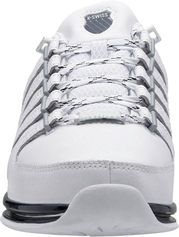 K-Swiss Rinzler Leather Heren Schoenen Trainers Leer Wit 01235-139-M