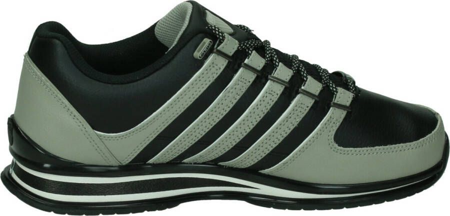 K-Swiss Rinzler Leather Heren Sneakers Schoenen Leer Zwart-Grijs 01235-079-M - Foto 7