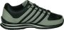 K-Swiss Rinzler Leather Heren Sneakers Schoenen Leer Zwart-Grijs 01235-079-M - Thumbnail 7