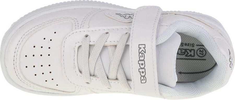 Kappa Bash K 260852K-1010 voor meisje Wit Sneakers Sportschoenen