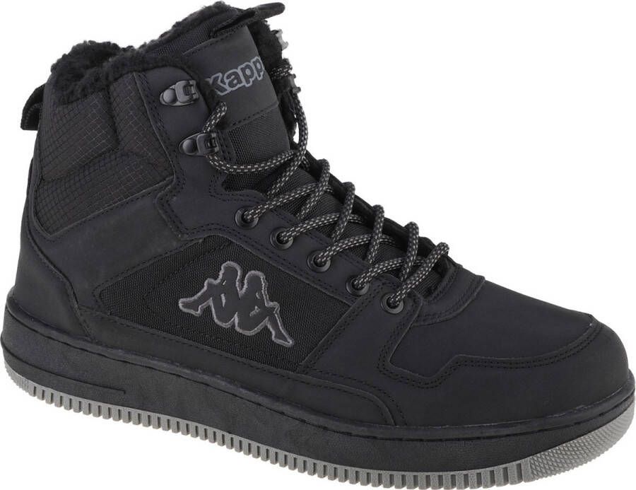 Kappa heren sneaker schoenen hoog gevoerd stijlcode 243046FUR 1111 zwart